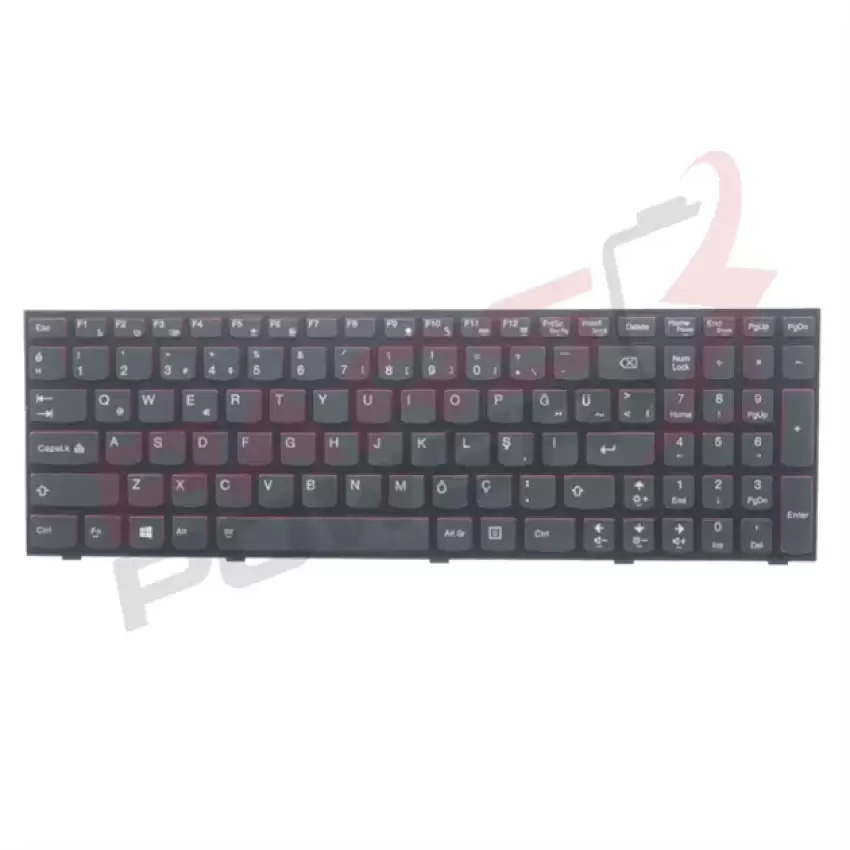 Lenovo ideaPad Y510P Type 20217 Klavye Işıklı (Siyah TR)