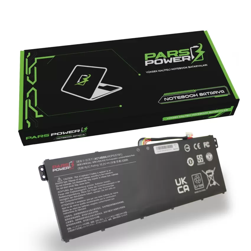 Acer Aspire ES1-331G, ES1-433G Batarya - Pil (Pars Power)