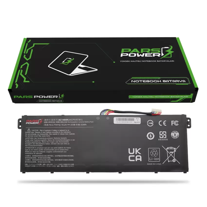 Acer Aspire N17W7 Batarya - Pil (Pars Power)