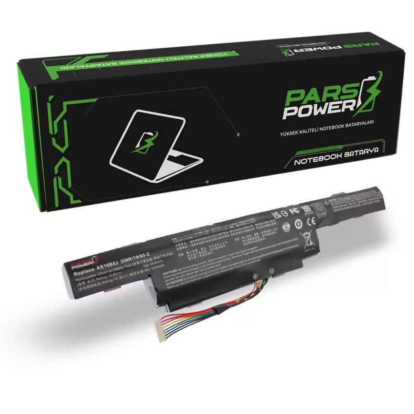 Acer Aspire E5-575G-51PV Notebook Batarya - Pil (Pars Power)
