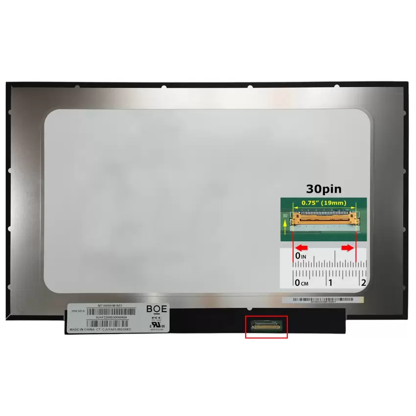 Asus ExpertBook P2451F, P2451FA Lcd Led Ekran - Panel