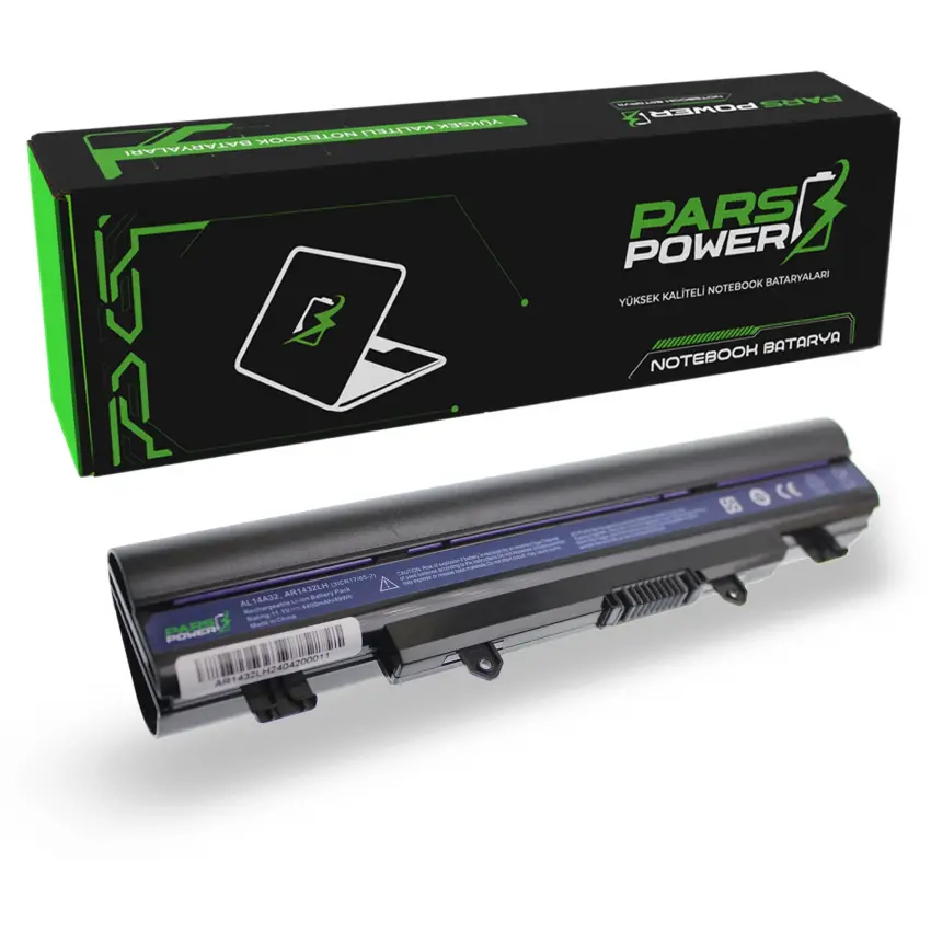 Acer Aspire V3-472PG, V3-572PG, V5-572PG Notebook Batarya - Pil (Pars Power)