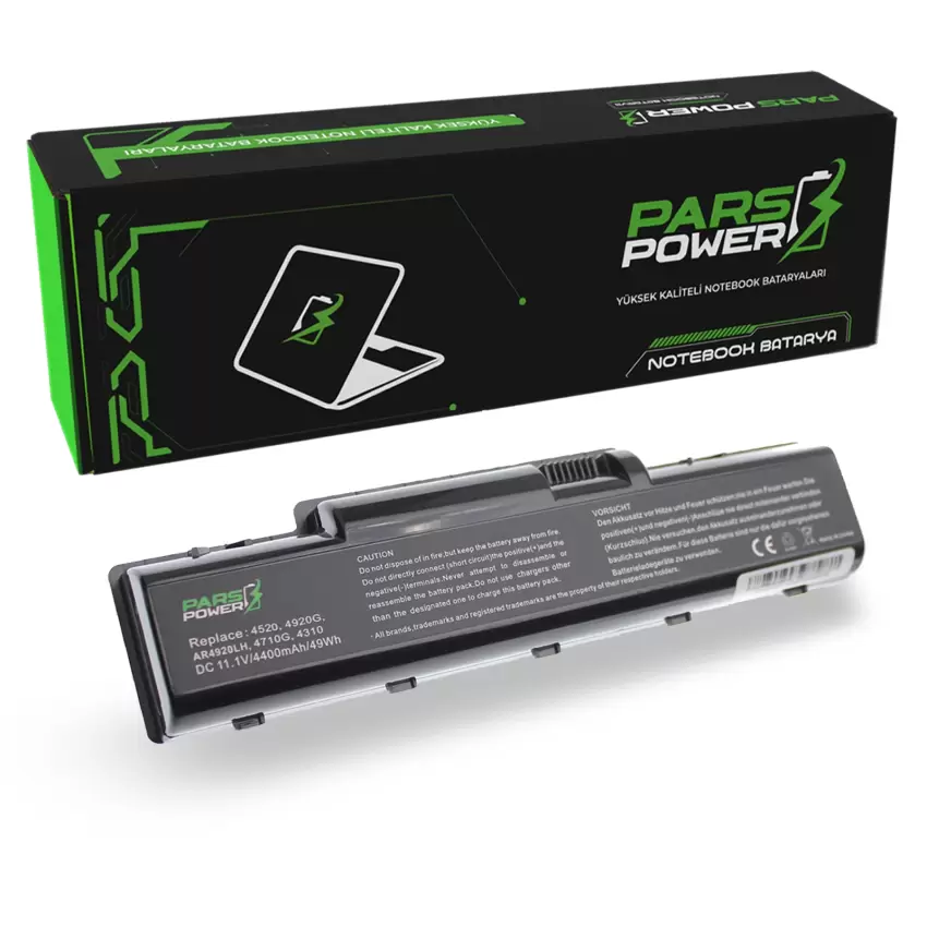 Acer Aspire 5738G-644G32Mn (LX.PAM0X.054) Notebook Batarya - Pil (Pars Power)