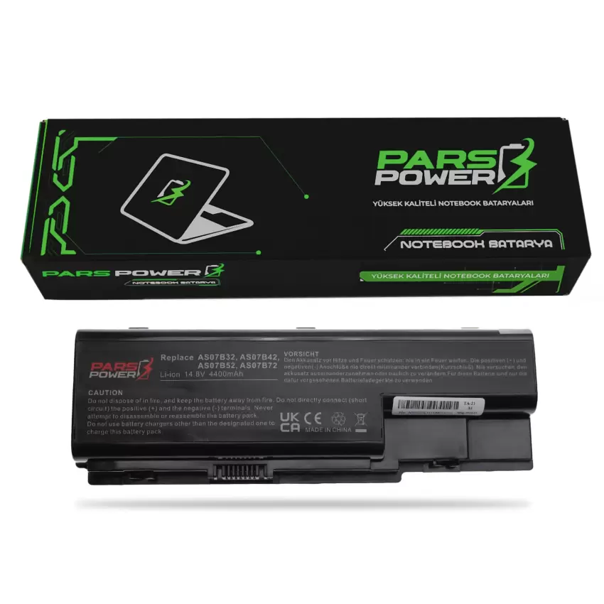 Acer Aspire 5520, 5530, 5710, 5715 Notebook Batarya - Pil (Pars Power)