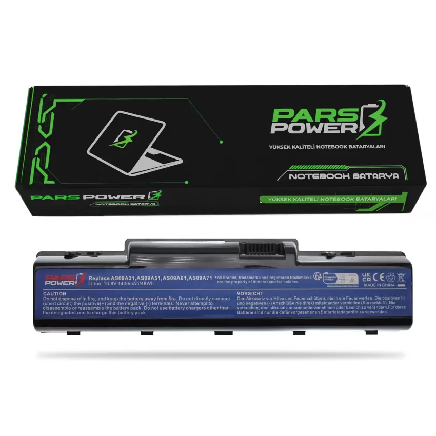 Acer AS09A31, AS09A36, AS09A41 Notebook Batarya - Pil (Pars Power)