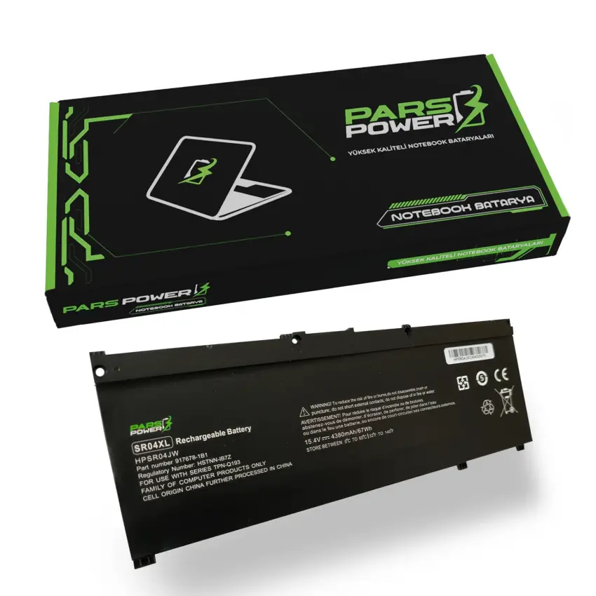 Hp Pavilion Gaming 15-CX0115, 15-CX0116 Batarya - Pil (Pars Power)