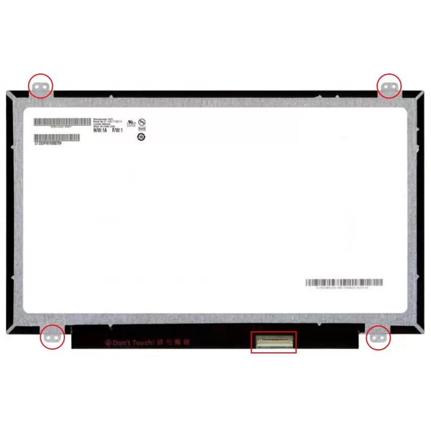 Gateway NS41 Notebook Led Ekran