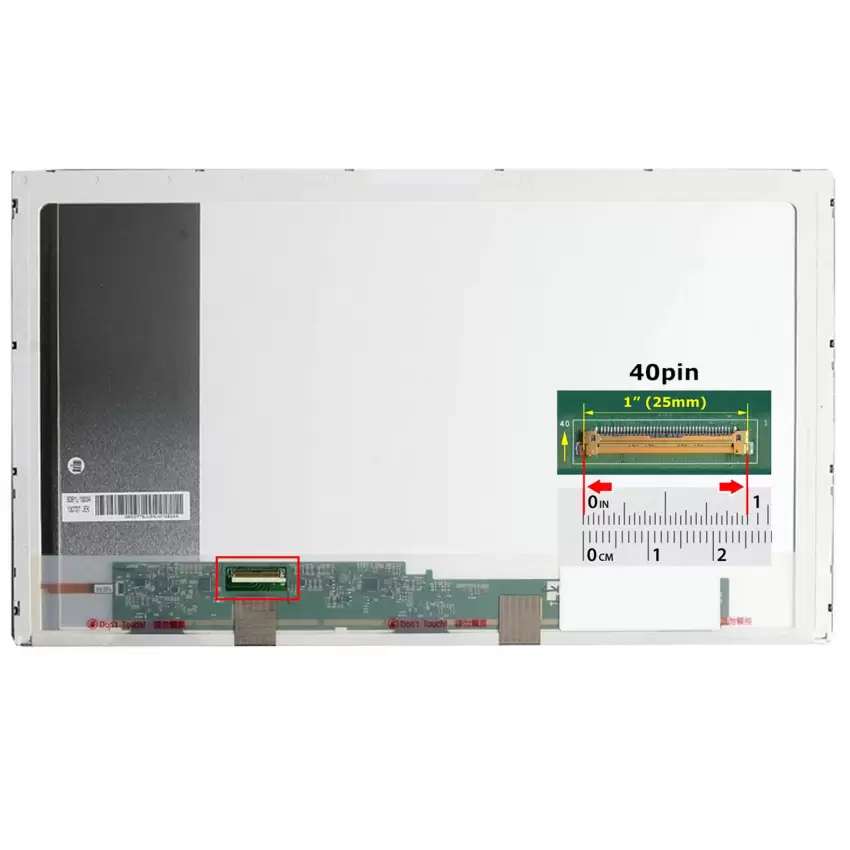 Fujitsu LIFEBOOK NH532G52, NH77 Lcd Led Ekran - Panel