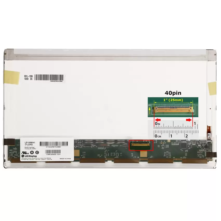 Fujitsu LIFEBOOK UH572 Notebook Led Ekran