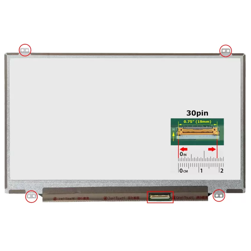 Hp EliteBook 840 G4 (Z9G66AW) Uyumlu Notebook Led Ekran