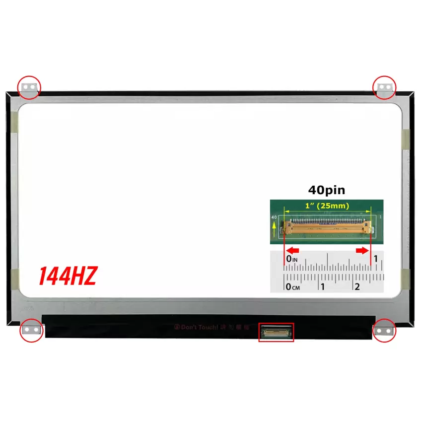 B156HAN07.0, B156HAN07.1 Lcd Led Ekran - Panel