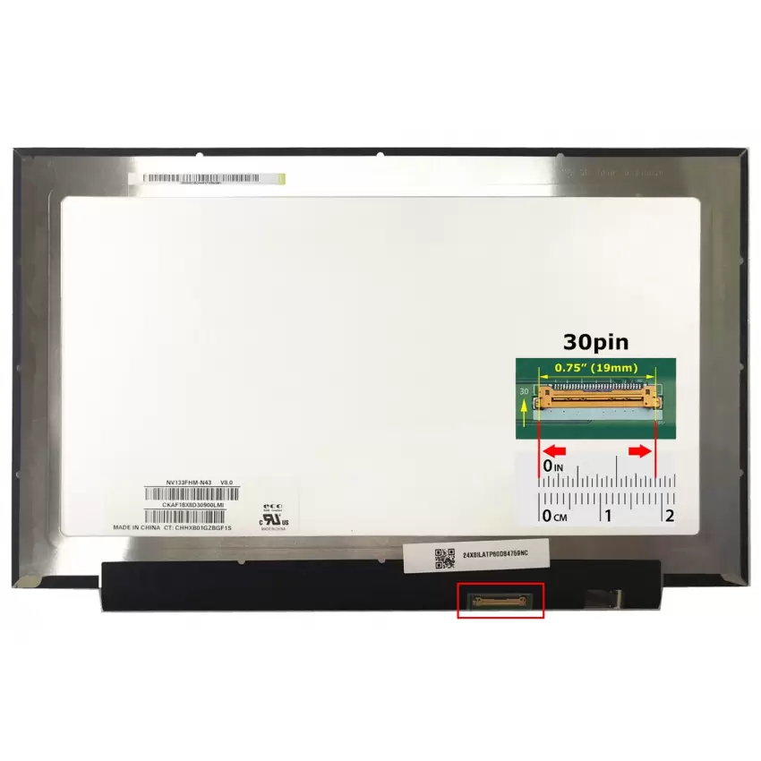 NV133FHM-N42 V8.0, NV133FHM-N6A V8.0 Lcd Led Ekran - Panel