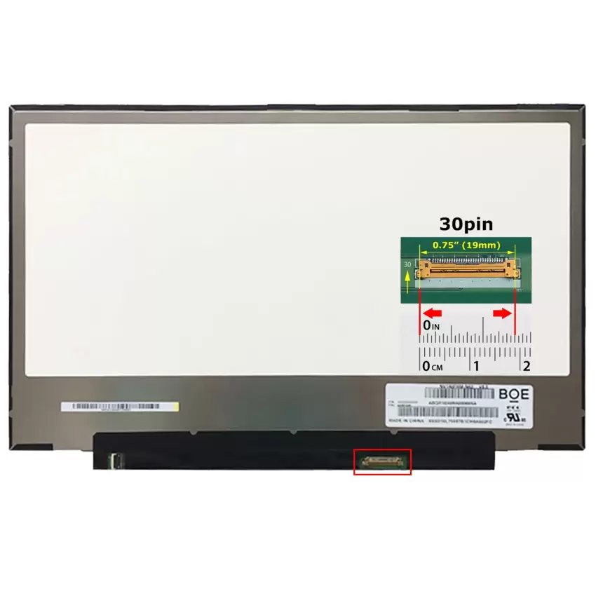 LQ133M1JW02 Uyumlu Notebook Led Ekran