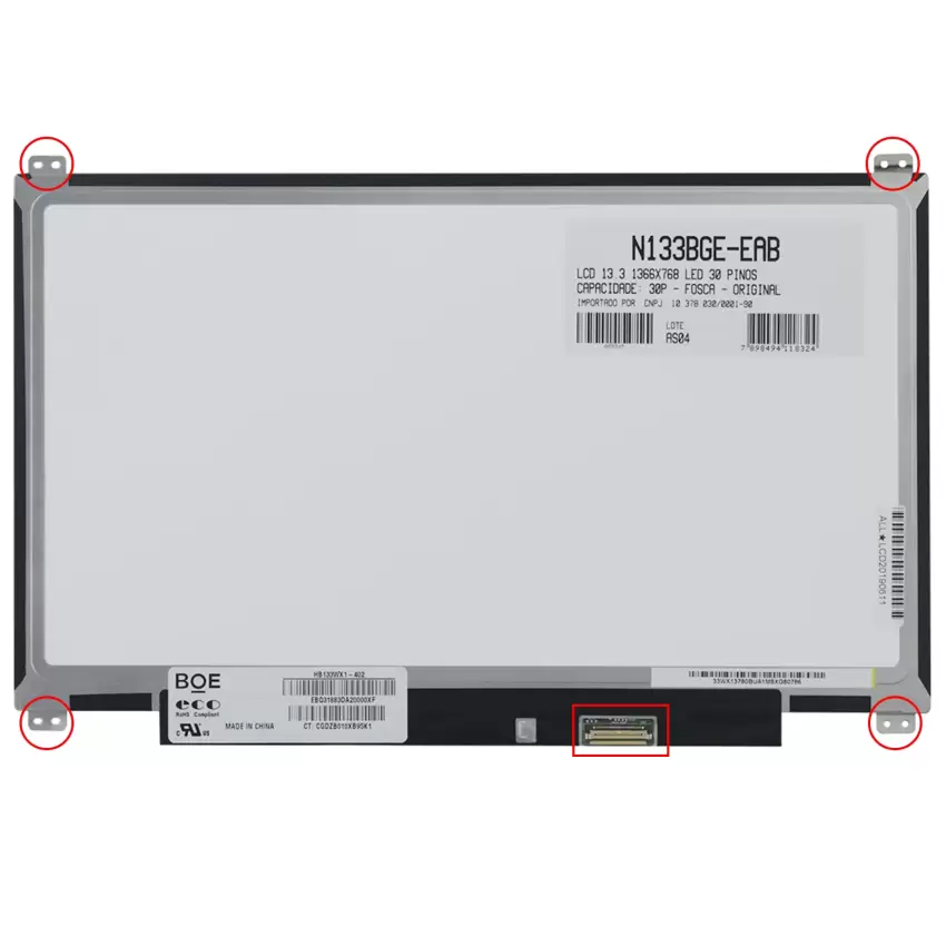 Hp Spectre 13-h200ed x2 Uyumlu Notebook Led Ekran