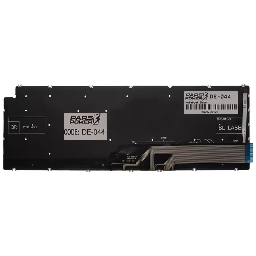 Dell Inspiron P85F, P85F001, P88F, P88F001 Klavye Işıklı (Siyah TR)