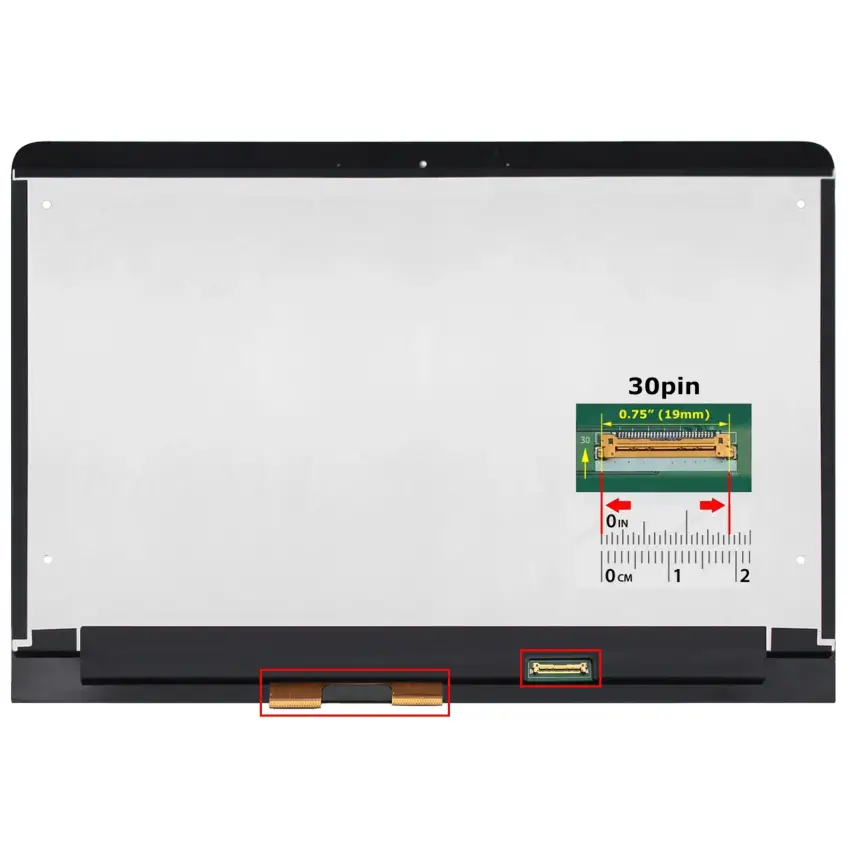 Hp Spectre x360 13-ac001nt Z9D72EA Uyumlu Ekran + Dokunmatik