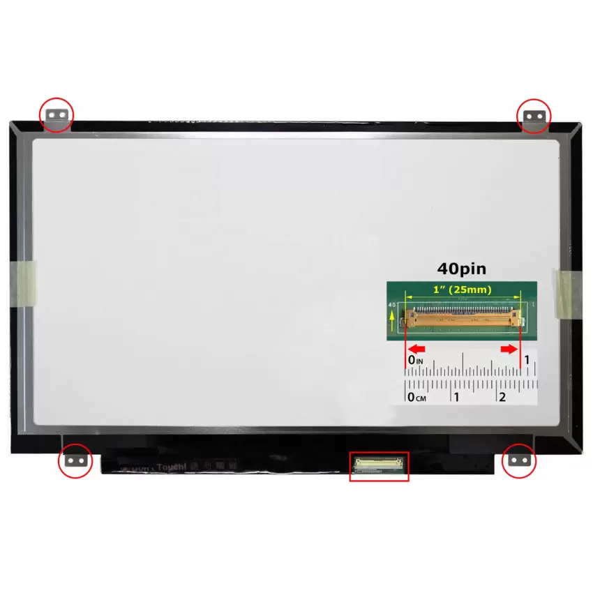 Hp Pavilion L0D82EA Uyumlu Notebook Led Ekran