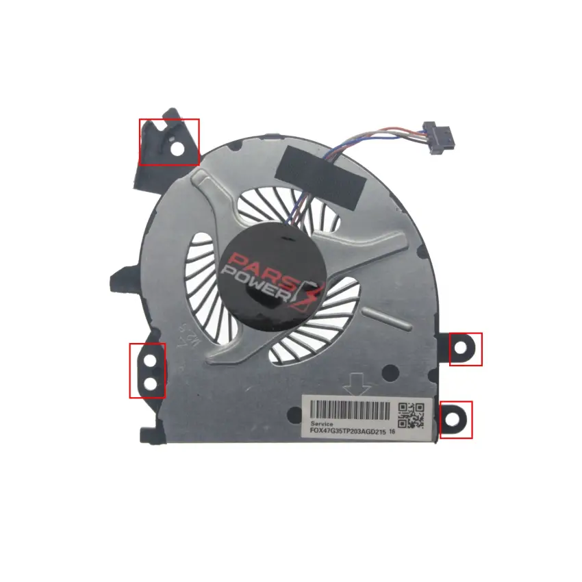 HP ProBook 905774-001, NS65B00-15M23 CPU Fan - İşlemci Fanı