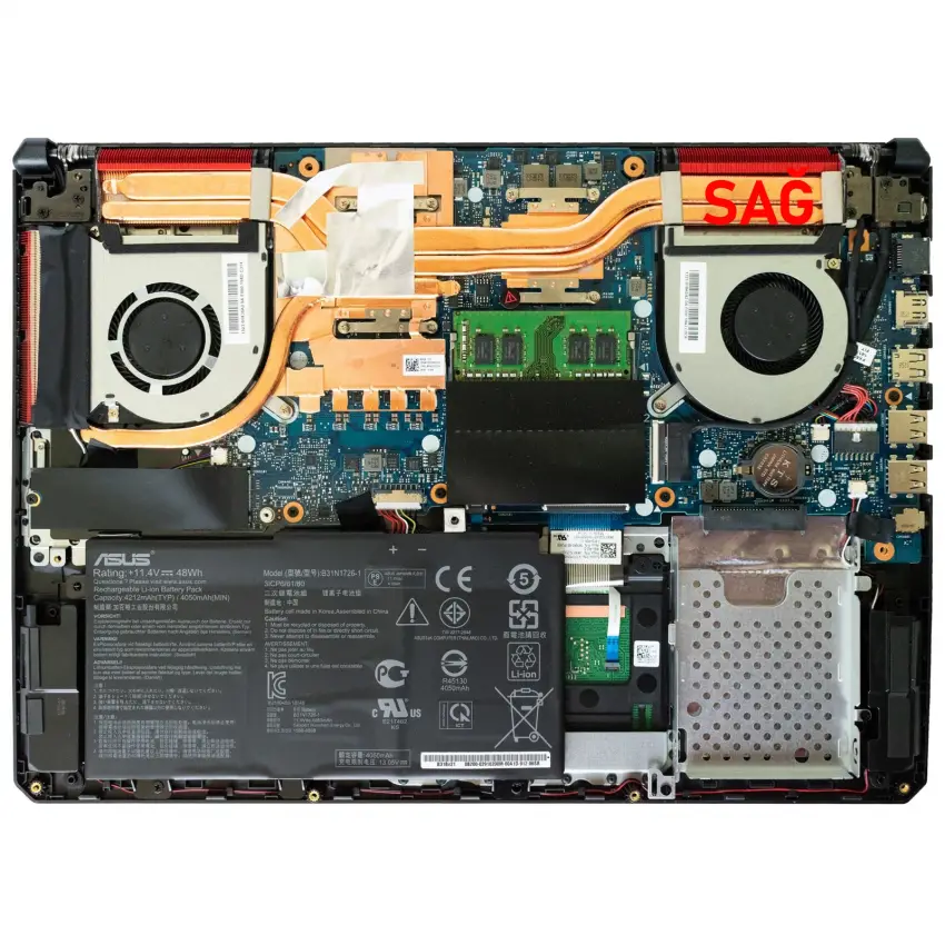 Asus FX505DT-BQ039T, FX505DU-BQ190 CPU Fan - İşlemci Fanı