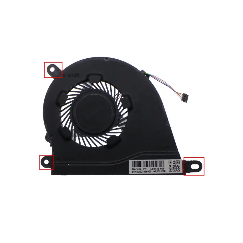 HP 15s-fq2062nt (4H251EA) CPU-GPU Fan - İşlemci Fanı