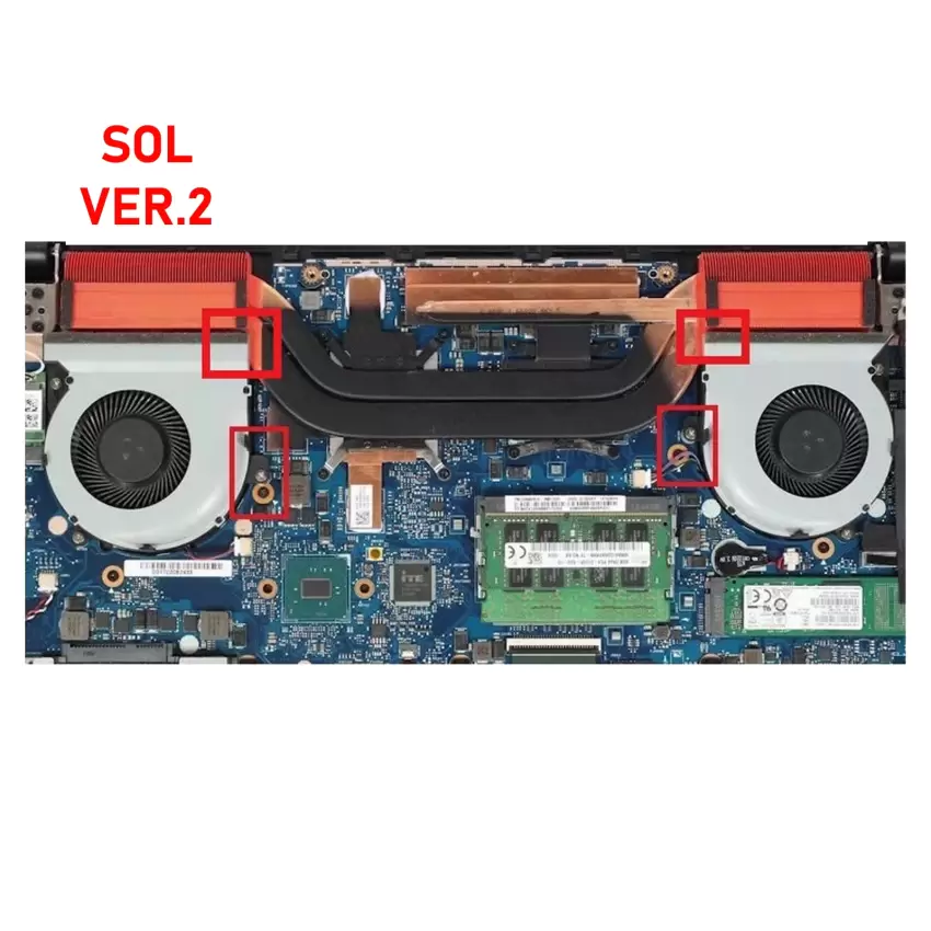 Asus ROG Strix GL502, FX502, G502 VGA-GPU Fan - Ekran Kartı Fanı