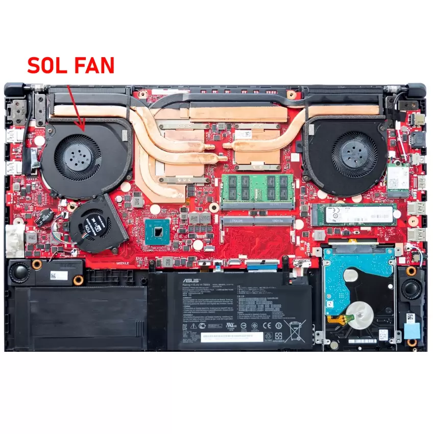 Asus ROG Strix DFS601712M00T KF0A EP VGA-GPU Fan - Ekran Kartı Fanı