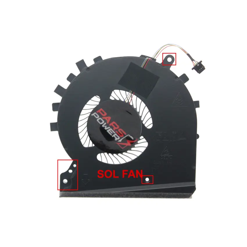 HP Gaming 15-dk0017nt (8UF06EA) VGA-GPU Fan - Ekran Kartı Fanı