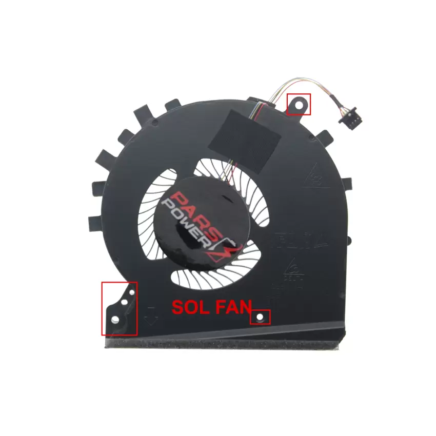 HP Gaming 15-dk1007nt (1U5S3EA) VGA-GPU Fan - Ekran Kartı Fanı