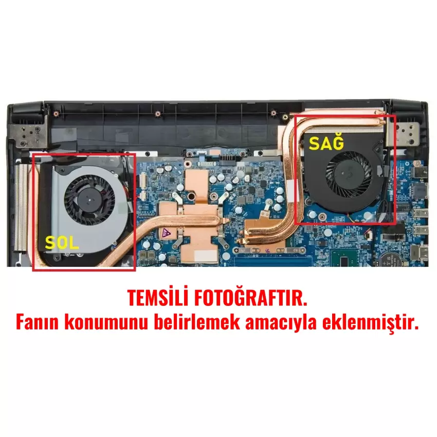 Monster Abra A5 V7.1.3 Uyumlu CPU Fan, işlemci Fanı