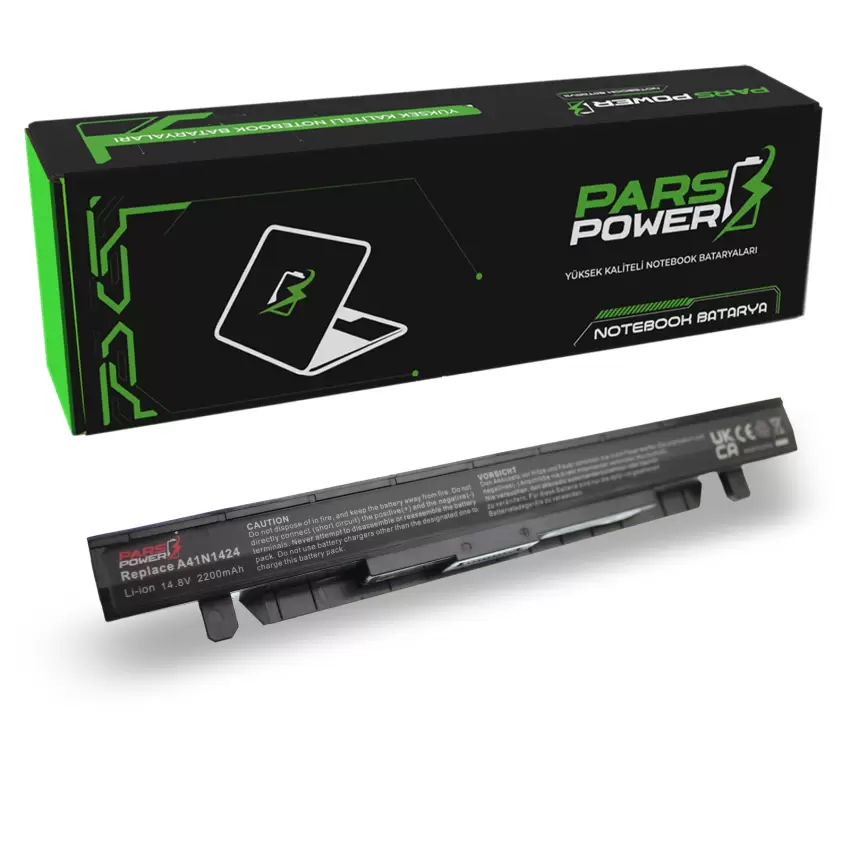 Asus 0B110-00350000, 0B110-00350100 Notebook Batarya - Pil (Pars Power)