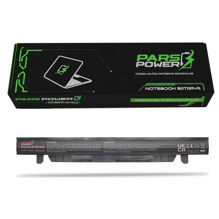 Asus ROG GL552VW-DH74, GL552VW-DM132T Notebook Batarya - Pil (Pars Power)