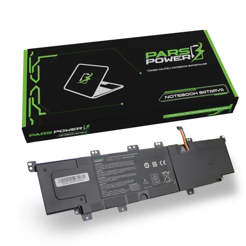 Asus VivoBook C31-X402, C32-X402 Batarya - Pil (Pars Power)