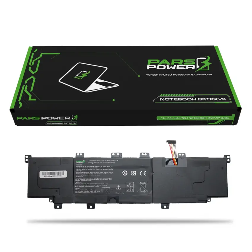 Asus VivoBook C31-X402, C32-X402 Batarya - Pil (Pars Power)