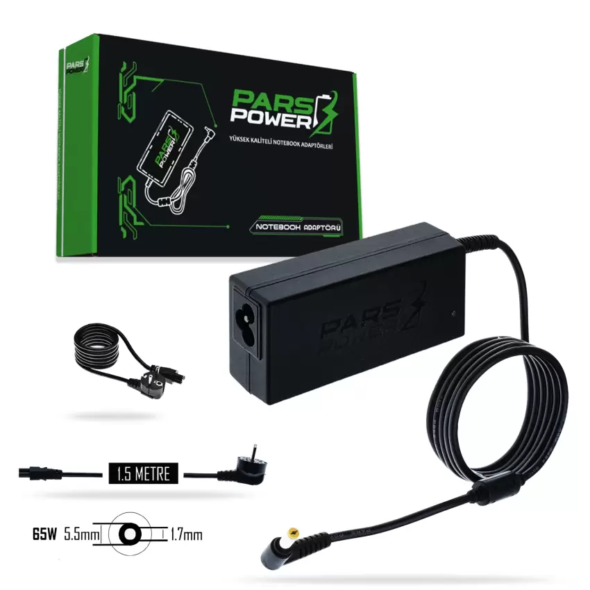Acer DQ.B94EM.010 All-in-One AIO PC Adaptör Şarj Aleti-Cihazı (Pars Power)