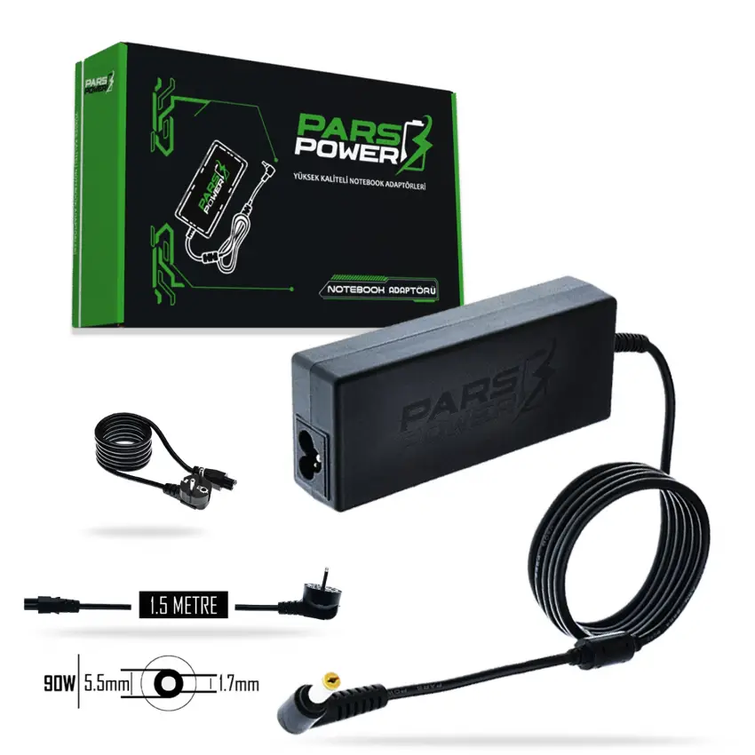 Acer Aspire E5-553G, V3-574G, A314-31 Adaptör Şarj Aleti-Cihazı (Pars Power)