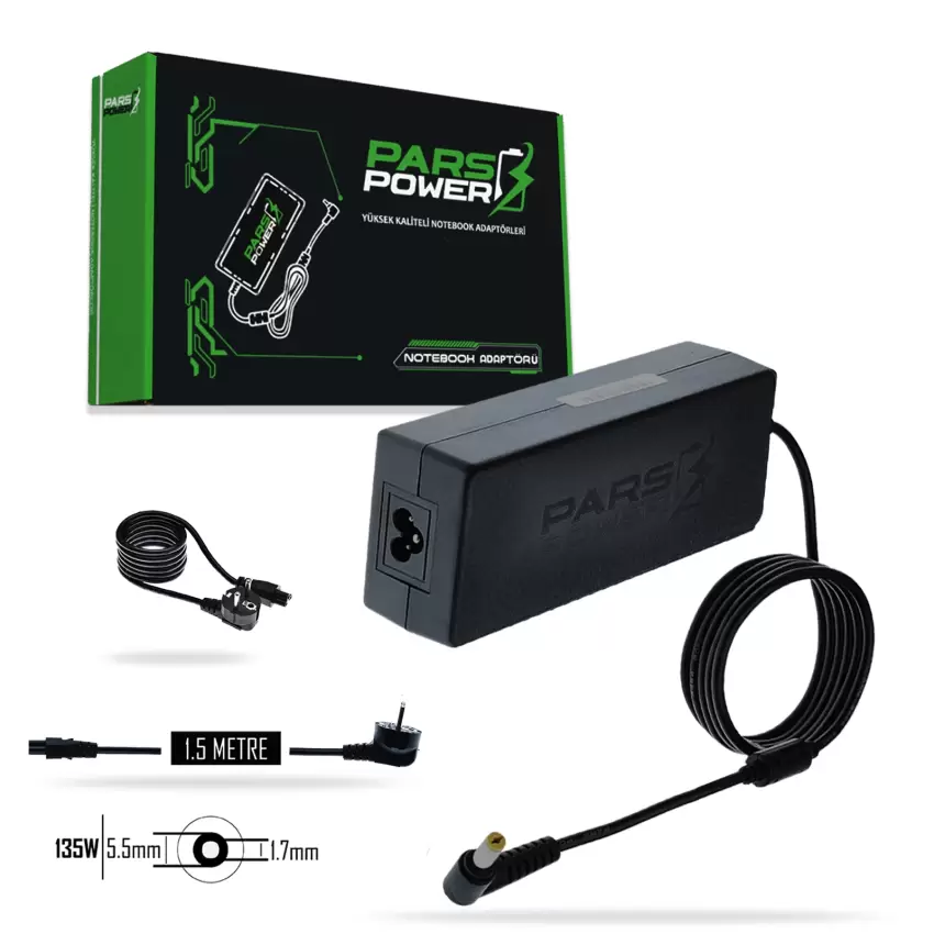 Acer Aspire V3-772G-747a161TMakk Adaptör Şarj Aleti-Cihazı (Pars Power)