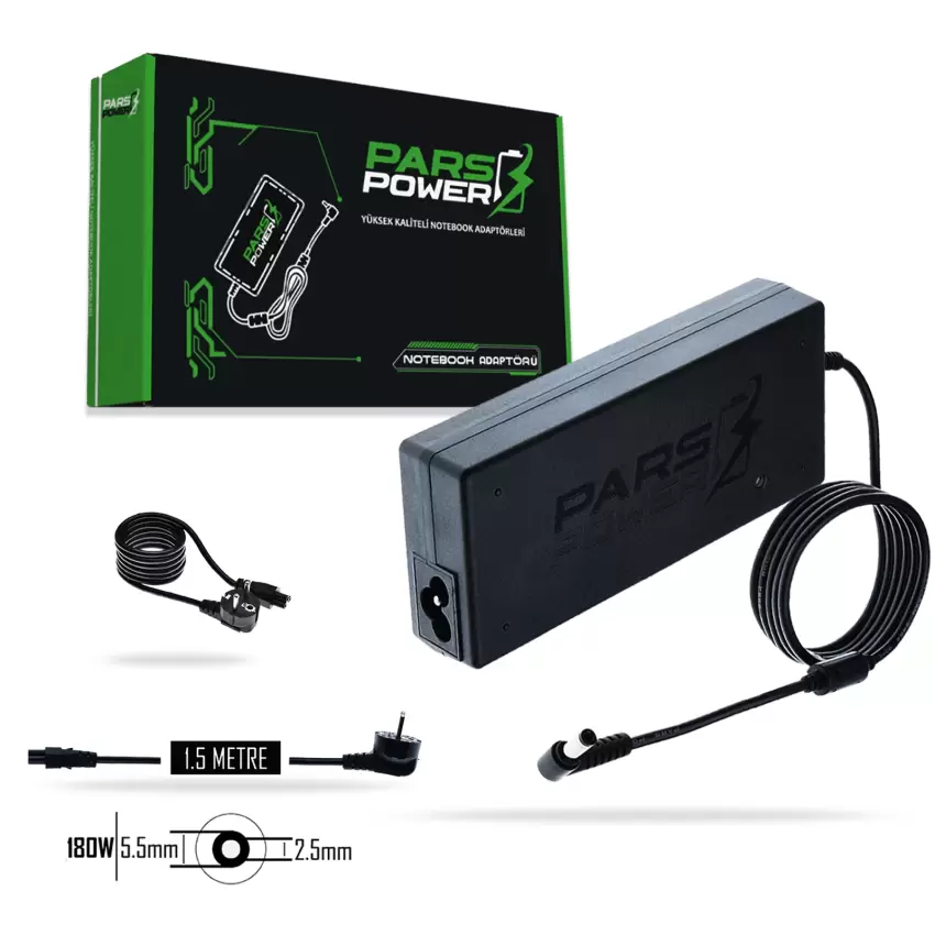 Msi GT60-0NE-414TR, GT60-0NG-294US Adaptör Şarj Aleti-Cihazı (Pars Power)