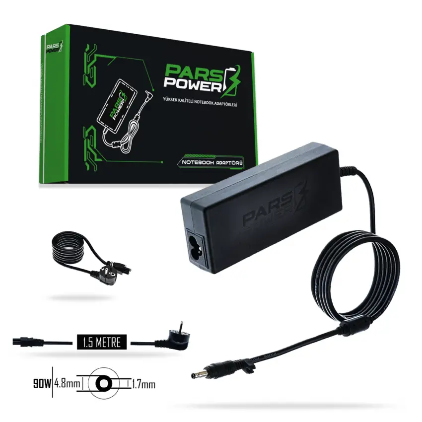 HP Compaq Presario V6100,V6200, V6300 Adaptör Şarj Aleti-Cihazı (Pars Power)