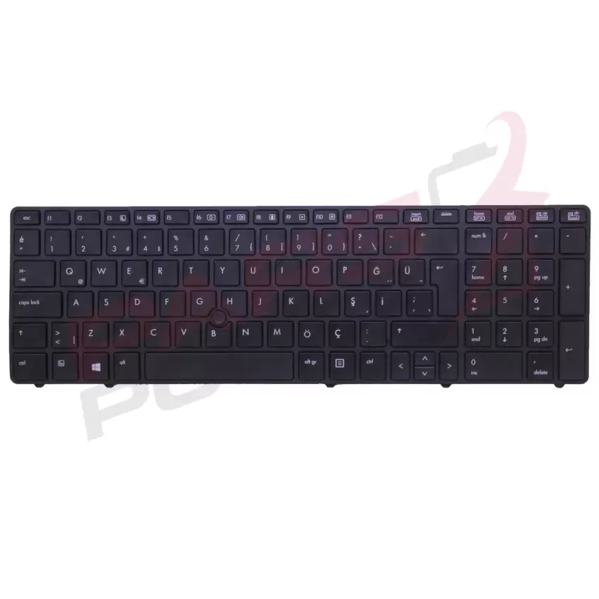 Hp HX201, HX2UF, HX4SF, HX301 Notebook Klavye (Siyah TR)