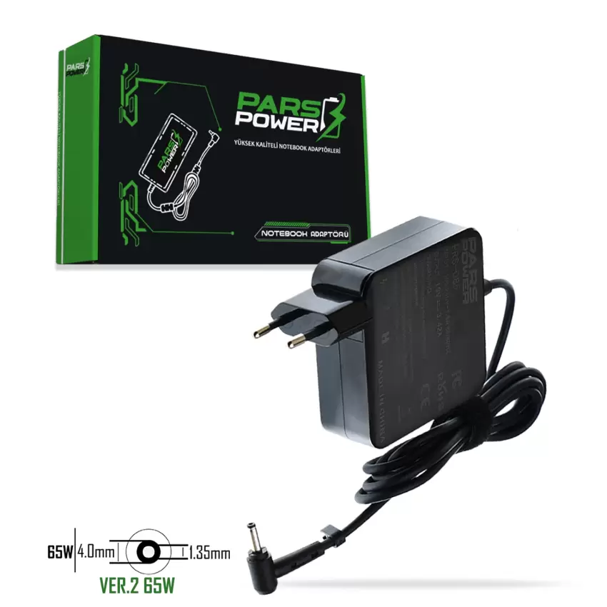 Asus X541Sa-Xx119D, X541Sa-Xx119T Uyumlu Adaptör Şarj Aleti-Cihazı (Pars Power)