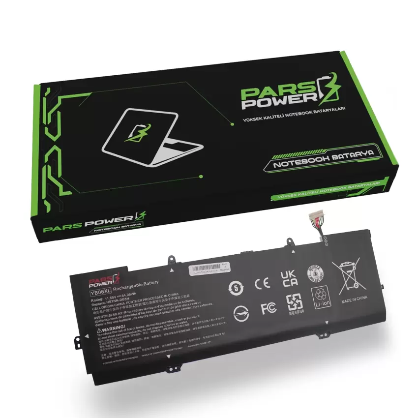 Hp Spectre x360 15-ch000 Batarya - Pil (Pars Power)