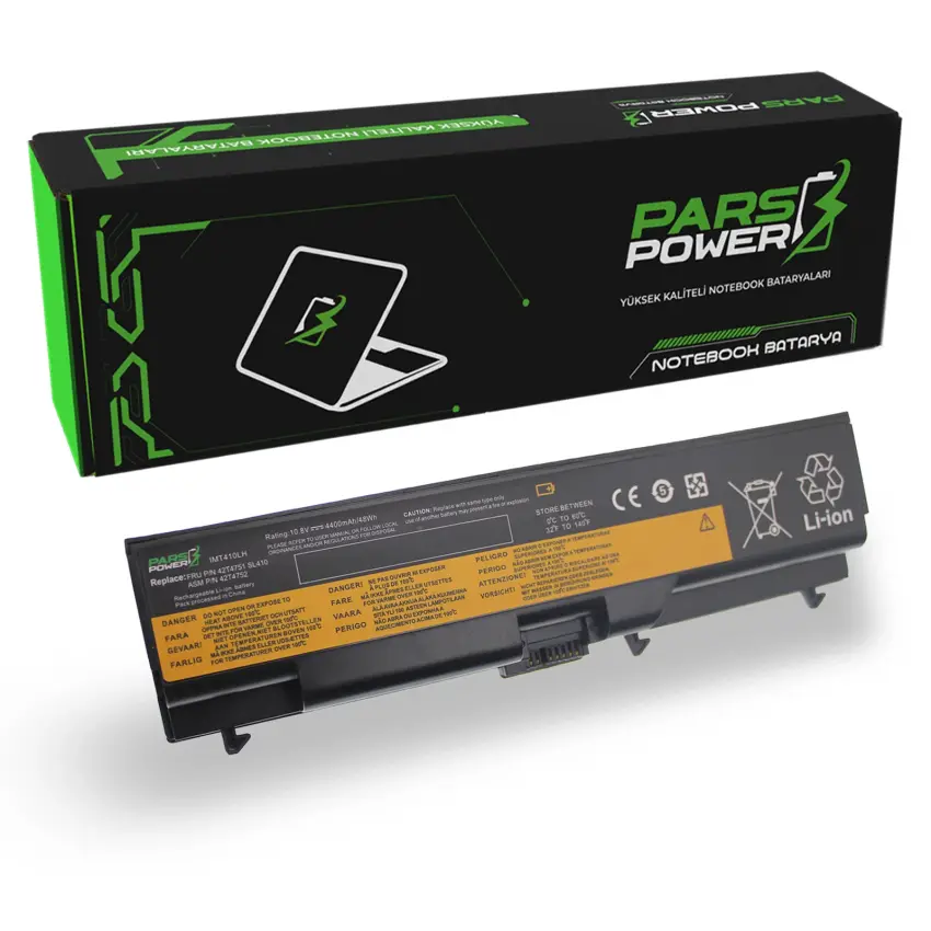 Lenovo ThinkPad EDGE 0578-47B Notebook Batarya - Pil (Pars Power)