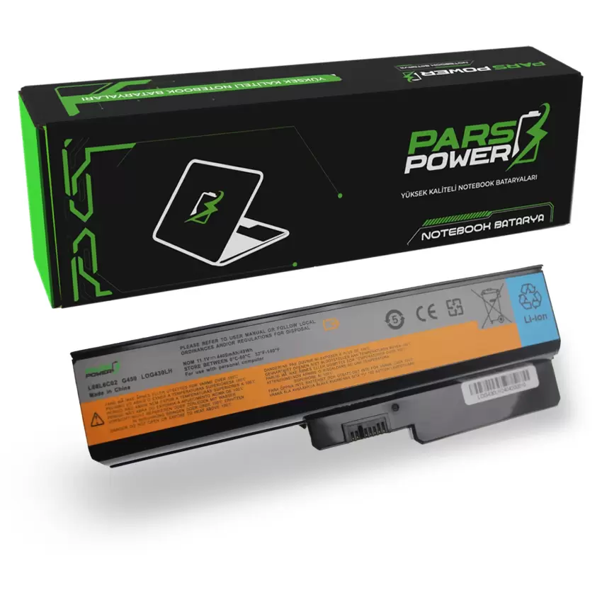 Lenovo L08N6YO2, L08O4C02, L08O4CO2 Notebook Batarya - Pil (Pars Power)