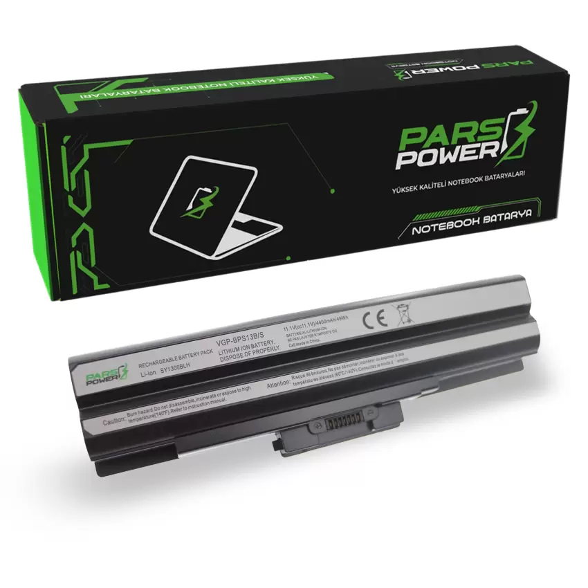 Sony Vaio VPCF22M1R, VPCF22S1E Notebook Batarya - Pil (Pars Power)