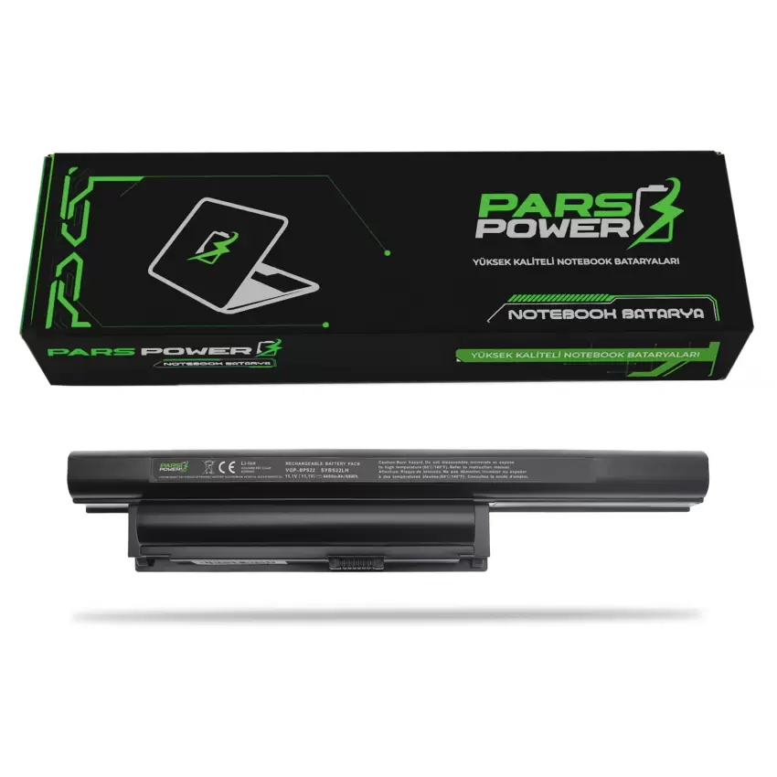 Sony Vaio VGP-BPS22/A, VGP-BPS22A Notebook Batarya - Pil (Pars Power)