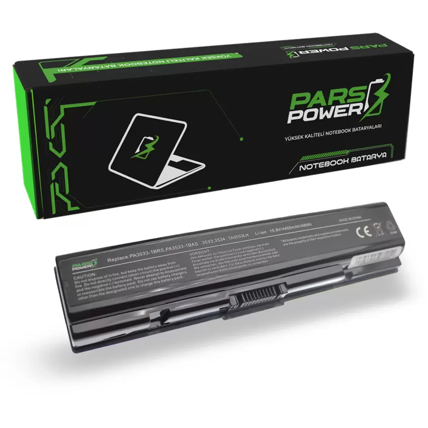 Toshiba Satellite A300D-14P, A300D-156 Notebook Batarya - Pil (Pars Power)