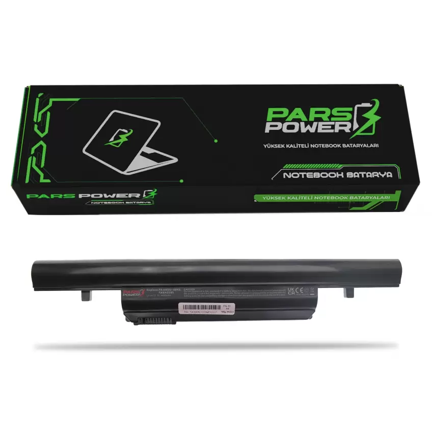 Toshiba Satellite R850-115, R850-116 Notebook Batarya - Pil (Pars Power)