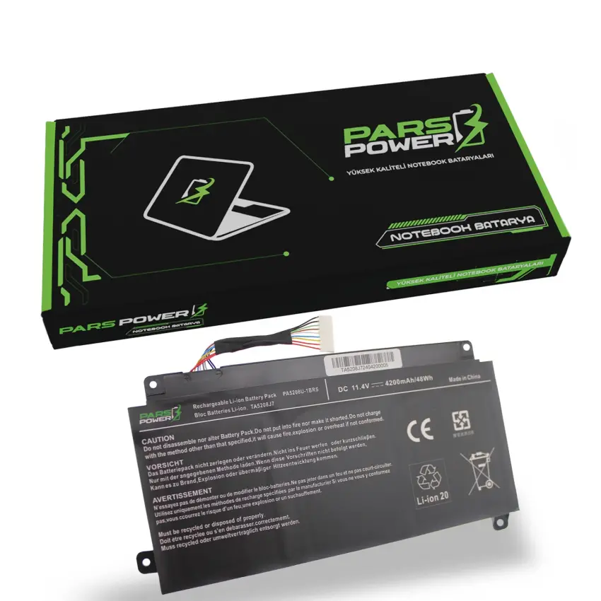 Toshiba G71C000JJ110, G71C000JW110 Batarya - Pil (Pars Power)