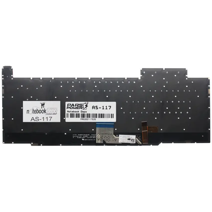 Asus ROG 0KN1-4L2TU11 REV:R1.0 TR Klavye Işıklı (Siyah TR)