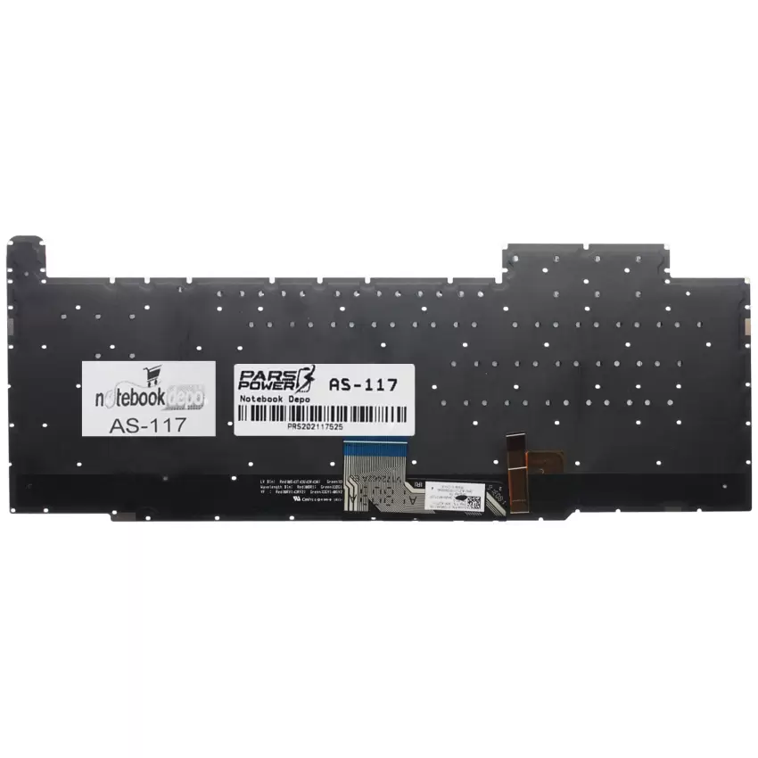 Asus ROG Zephyrus M GM501, GM501G Klavye Işıklı (Siyah TR)